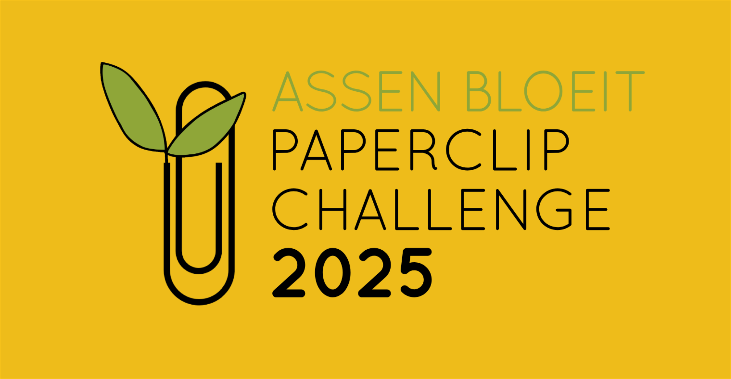 Assen Bloeit Paperclip Challenge 2025